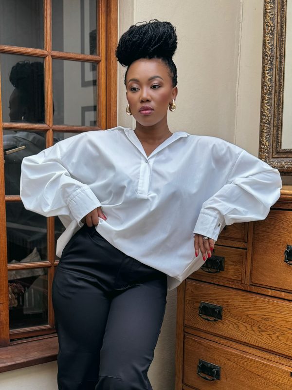 White Oversized Shirt
