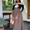 Brown Maxi Skirt