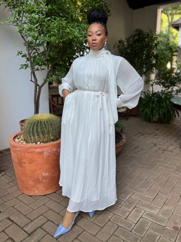 Black/White Bow Dress (One Size fits all)